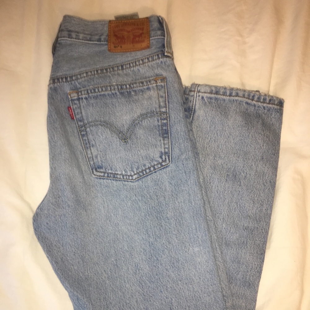 Vintage Levi 501s with Button Fly